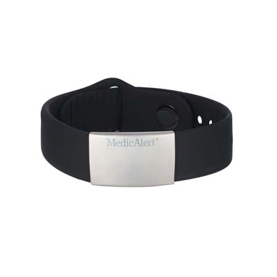 Image for Performance Silicone Medical ID Bracelet