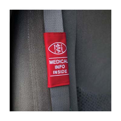 Image for MedicAlert Seatbelt ID Holder
