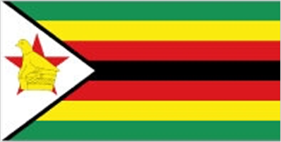 Flag of Zimbabwe. This country is part of MedicAlert's international network