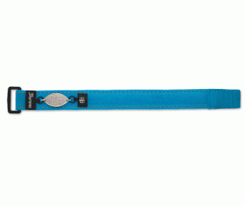 Sport Band Medical ID Bracelet Blue with oval logo