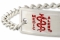 Standard MedicAlert ID Bracelet Stainless Steel with red logo